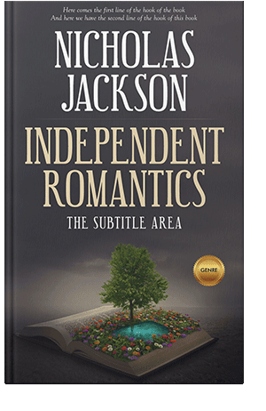 Pre Made Book Cover Ship Gray