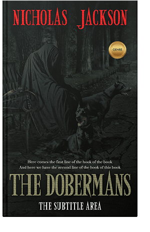 Pre Made Book Cover Log Cabin