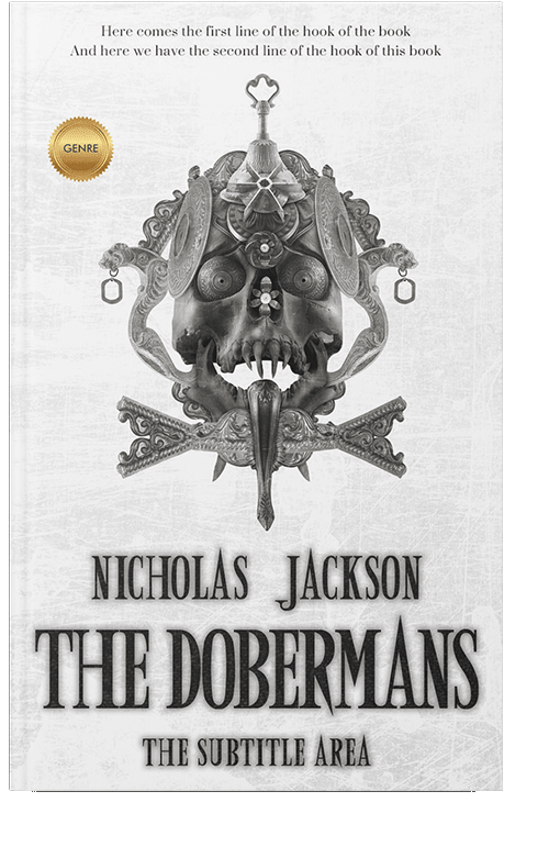 Front view of Tuatara #2644 - Premade Mystery & Thriller & Suspense Book Cover