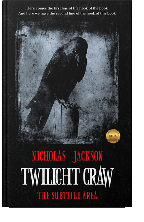 Front view of Dusty Gray #2648 - Premade Mystery & Thriller & Suspense Book Cover