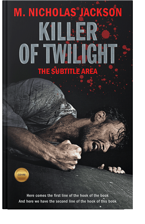 Front view of Woodsmoke #2650 - Premade Mystery & Thriller & Suspense Book Cover