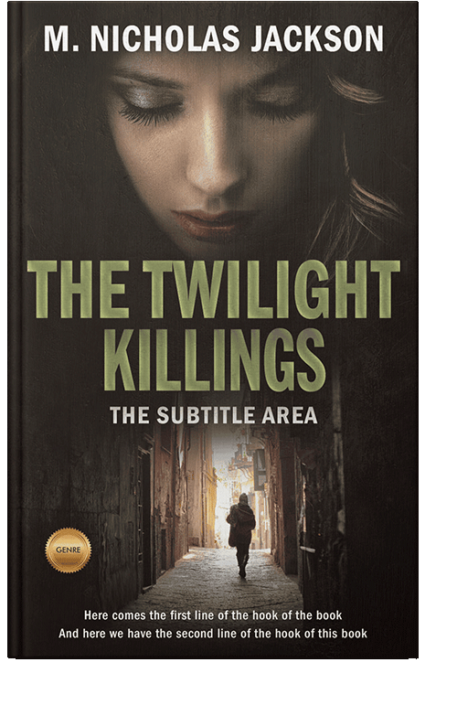 Front view of Oil #2651 - Premade Mystery & Thriller & Suspense Book Cover | BookCoverZone