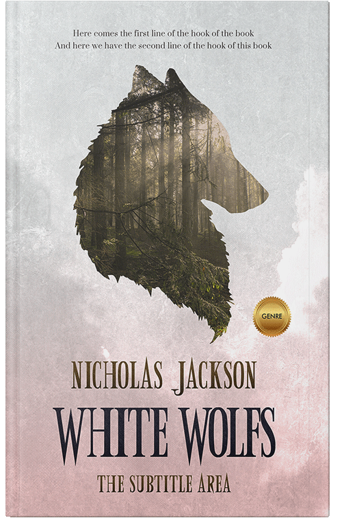 Front view of Premade Mystery & Thriller & Suspense Book Cover - Swiss Coffee