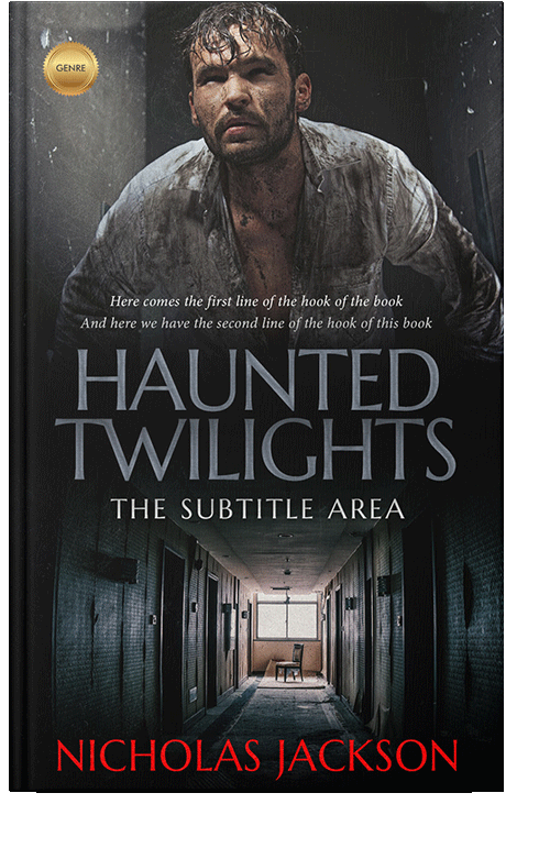 Front view of Woodsmoke #2654 - Premade Mystery & Thriller & Suspense Book Cover