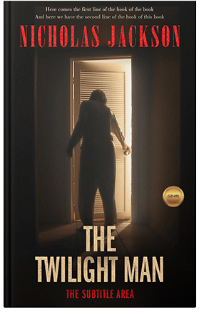 Pre Made Book Cover Night Rider