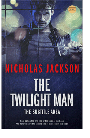 Pre Made Book Cover Port Gore