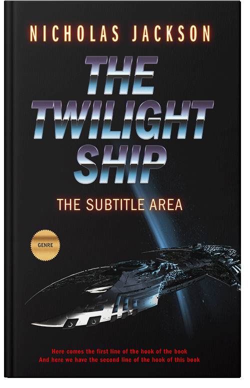 Front view of Woodsmoke #2667 - Premade Apocalyptica Book Cover