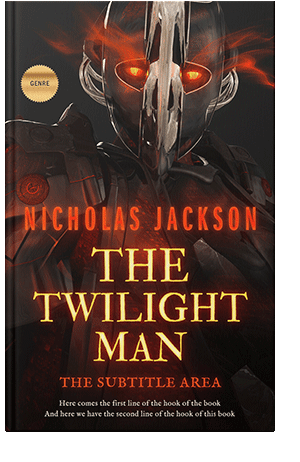 Pre Made Book Cover Coffee Bean