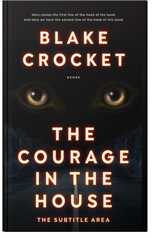 Front view of Premade Mystery & Thriller & Suspense Book Cover - Cod Gray