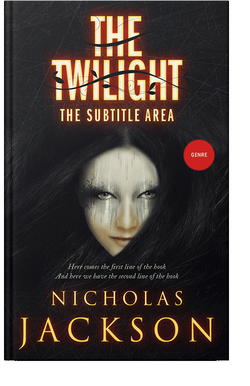 Front view of Cod Gray #2677 - Premade Mystery & Thriller & Suspense Book Cover