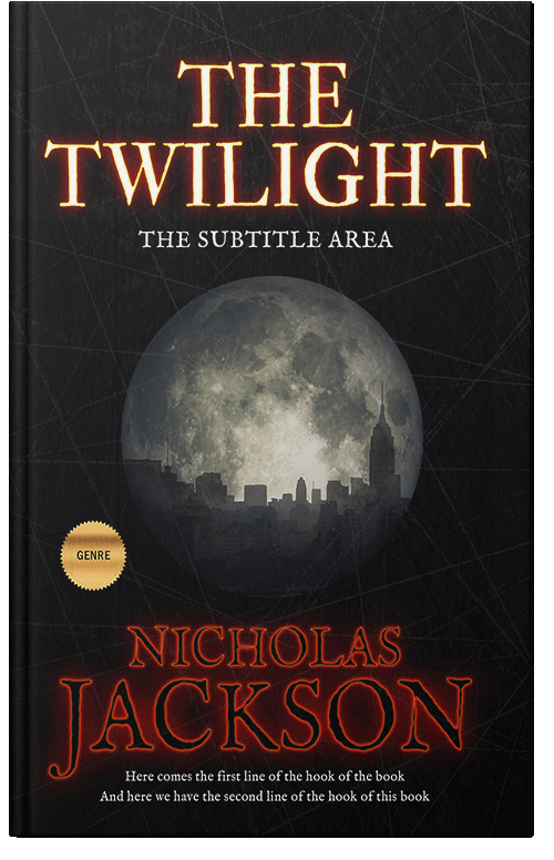 Front view of Gondola #2682 - Premade Mystery & Thriller & Suspense Book Cover