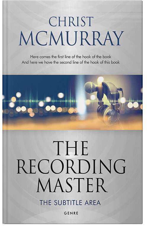 Front view of Premade Music Book Cover - Cloud