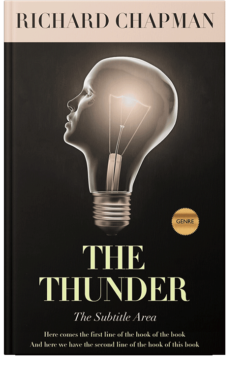 Front view of Zeus #2712 - Premade Health & Mind & Body Book Cover