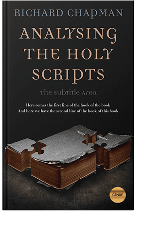 Pre Made Book Cover Cod Gray