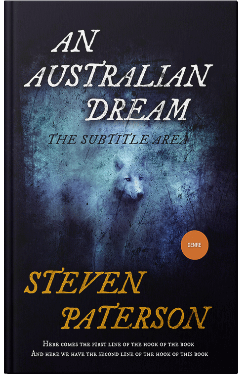 Front view of Premade Mystery & Thriller & Suspense Book Cover - Ebony