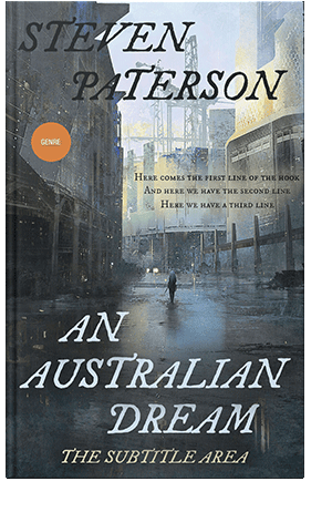 Pre Made Book Cover Mako