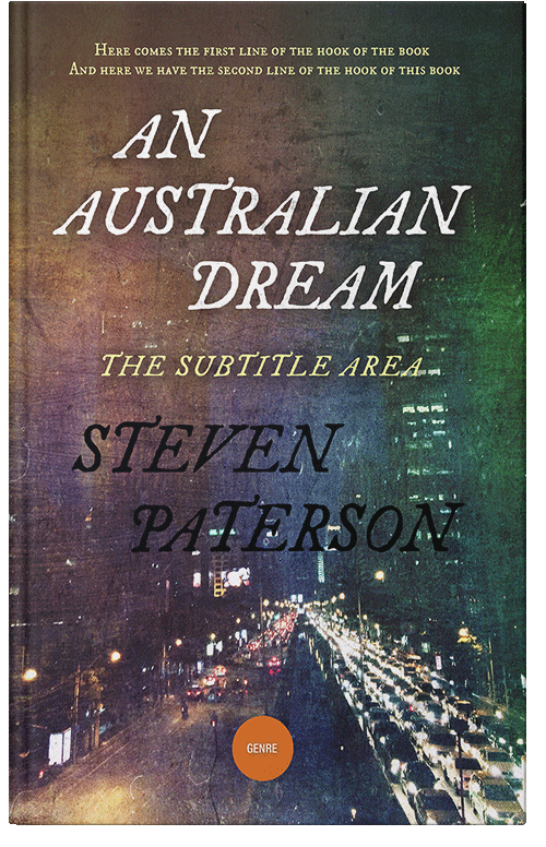 Front view of Tundora #2729 - Premade Action & Adventure Book Cover