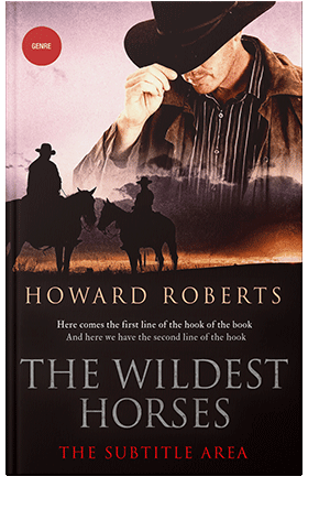 Pre Made Book Cover Asphalt