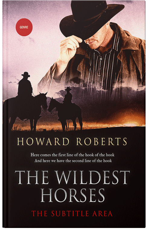 Front view of Asphalt #2738 - Premade Historical Book Cover