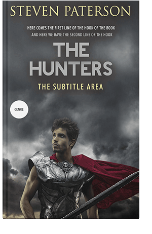 Pre Made Book Cover Ship Gray