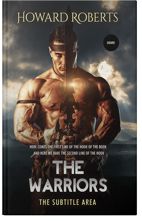 Front view of Sorrell Brown #2741 - Premade Historical Book Cover