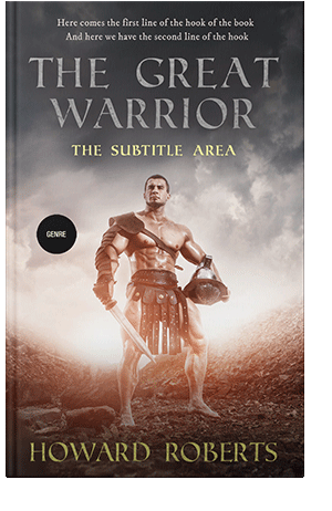 Pre Made Book Cover Soft Amber