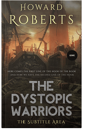 Pre Made Book Cover Oil