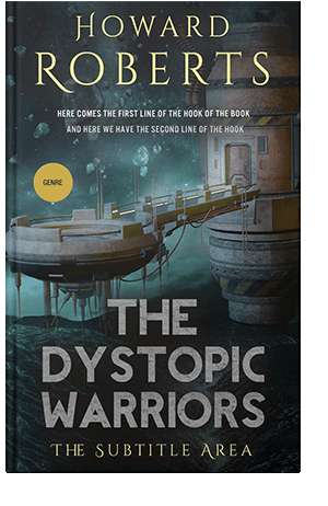 Pre Made Book Cover Outer Space