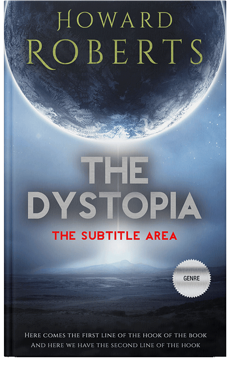 Front view of Mirage #2747 - Premade Science Fiction Book Cover