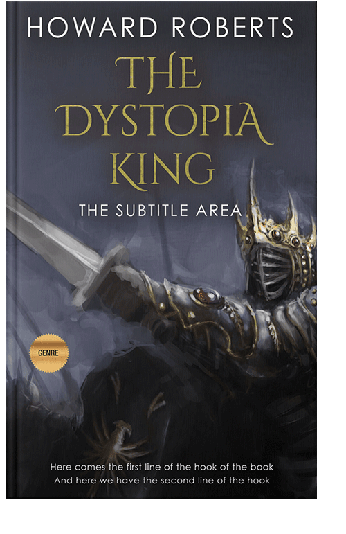 Front view of Charade #2753 - Premade Historical Book Cover