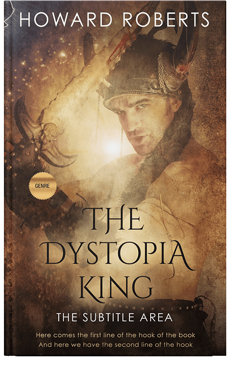 Front view of Potters Clay #2757 - Premade Historical Book Cover