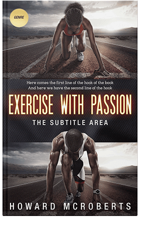 Pre Made Book Cover Thunder