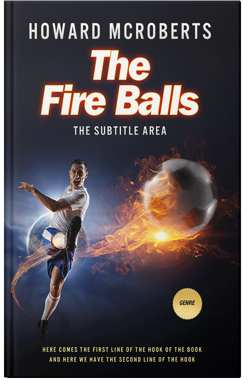 Front view of Premade Science Fiction Book Cover - Tan