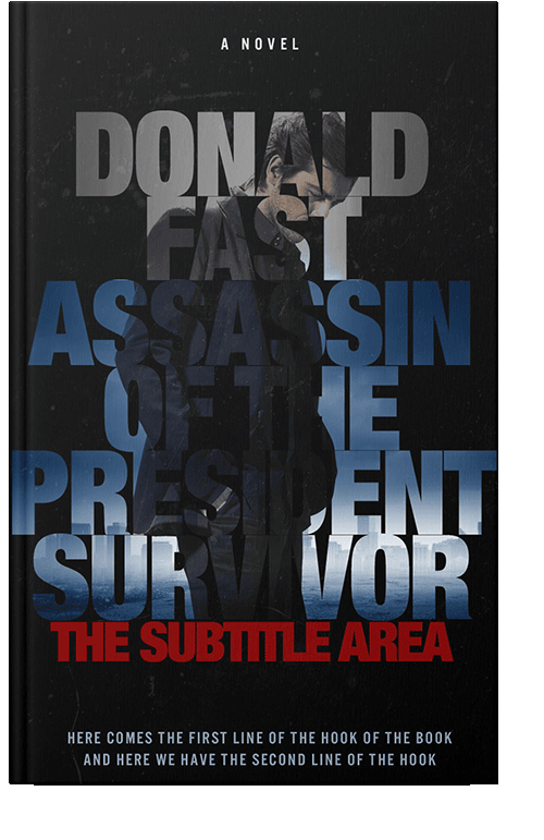 Front view of Pharlap #2779 - Premade Fantasy Book Cover