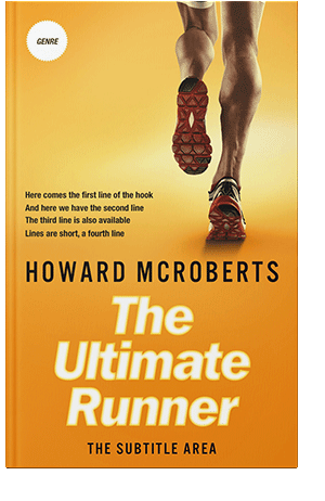 Pre Made Book Cover Saffron