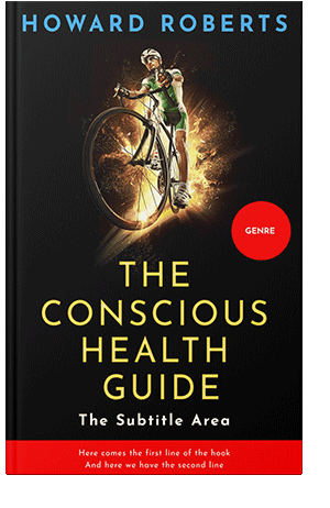 Pre Made Book Cover Burnt Sienna