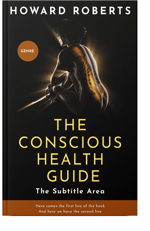 Front view of Copper #2783 - Premade Health & Mind & Body Book Cover