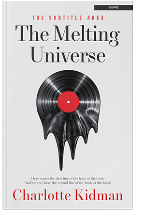 Pre Made Book Cover Seashell