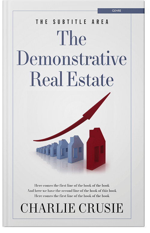 Front view of Premade Business Book Cover - Gallery