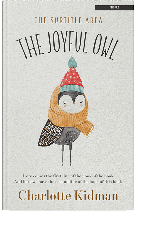 Front view of Cararra #2810 - Premade Teen & Young Adult Book Cover