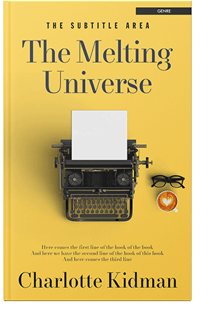 Pre Made Book Cover Cream Can