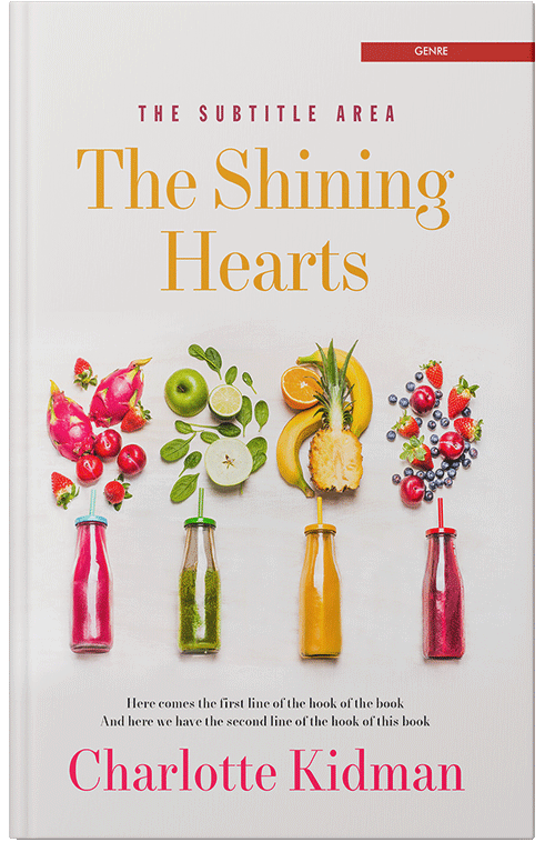 Front view of Premade Health & Dieting & Fitness Book Cover - Ebb