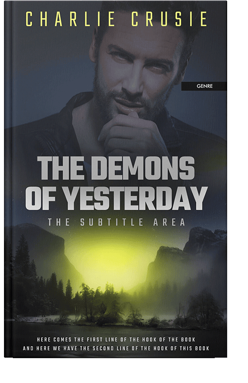 Front view of Shark #2823 - Premade Mystery & Thriller & Suspense Book Cover