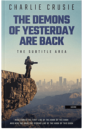 Pre Made Book Cover Pumice