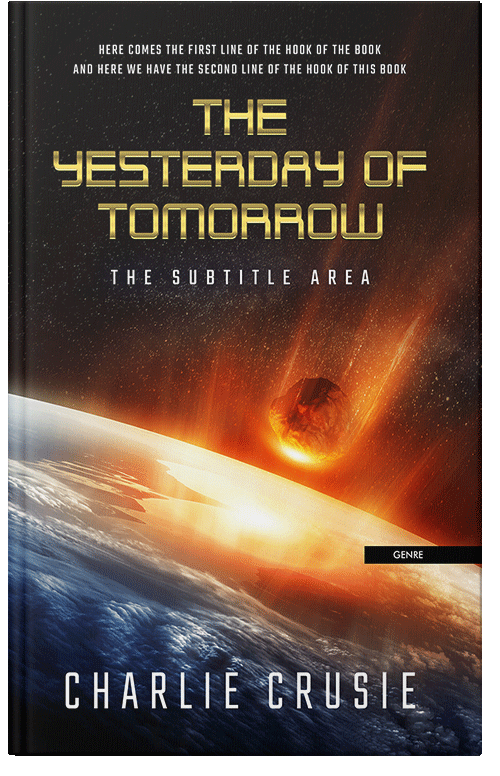 Front view of Premade Apocalyptica Book Cover - Di Serria