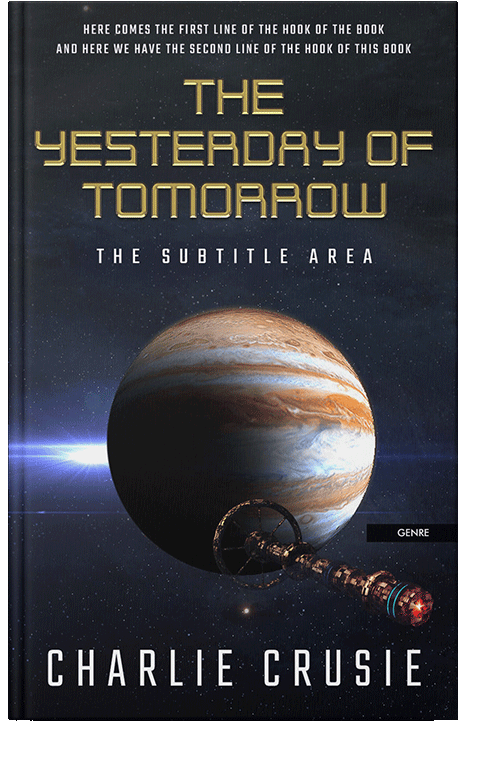 Front view of Vulcan #2830 - Premade Apocalyptica Book Cover