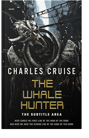 Pre Made Book Cover Coral Reef