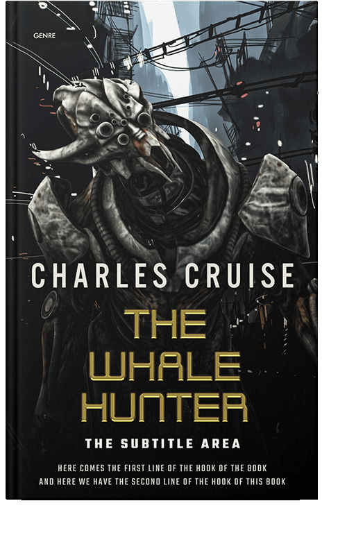 Front view of Coral Reef #2839 - Premade Apocalyptica Book Cover