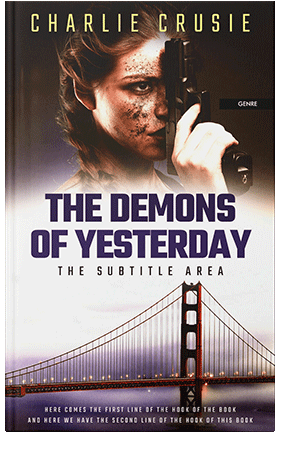 Pre Made Book Cover Cavern Pink