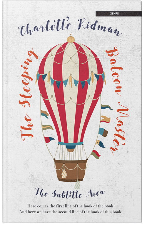 Front view of Premade Children's Book Cover - Pampas